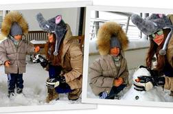 Snežne radosti Severine, Nine Pušlar in Saše Lendero (foto)