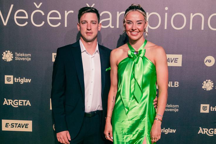 Anamarija Lampič ljubi Boštjana Klavžarja, ki je že več let del njene trenerske ekipe. | Foto: Mediaspeed