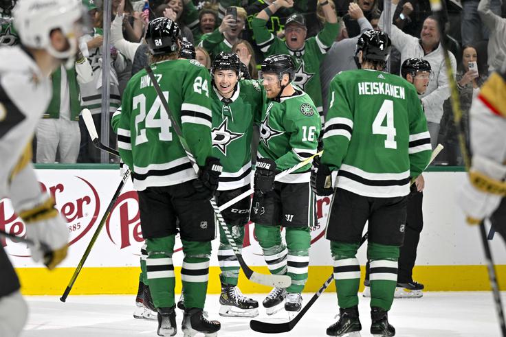 Dallas je ponoči dobil tretjo zaporedno tekmo proti Vegas Golden Knights. | Foto: Reuters