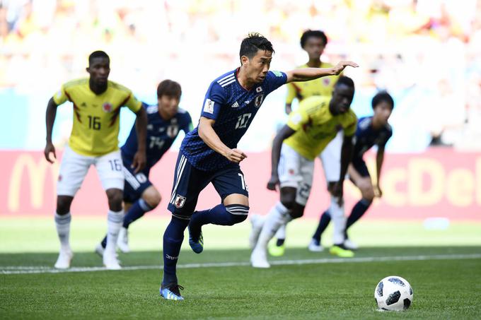 Japonci so z 2:1 ugnali Kolumbijce, ki so od tretje minute igrali z igralcem manj, in prišli do pomembne zmage. | Foto: Guliverimage/Getty Images