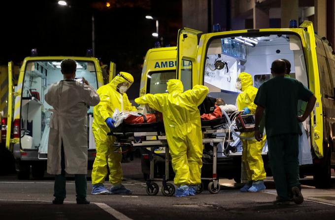 V soboto so na Portugalskem potrdili 12.435 novih okužb in 293 smrti zaradi bolezni covid-19. | Foto: Reuters
