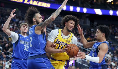 Zvezdnik LA Lakers presenetil: Z Luko si prizadevava, da bi dobil slovenski potni list