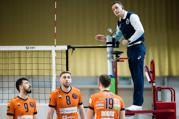 Odbojkarska liga prvakov: ACH Volley - Ziraat Bank | Odbojkarji ACH Volleyja so prišli do enajste zmage v sezoni. | Foto Grega Valančič/Sportida