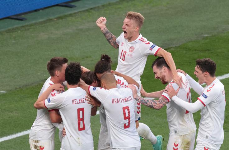 Euro 2021: Danska - Rusija | Foto: Reuters