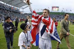 Beckham se od MLS poslavlja z drugim naslovom prvaka