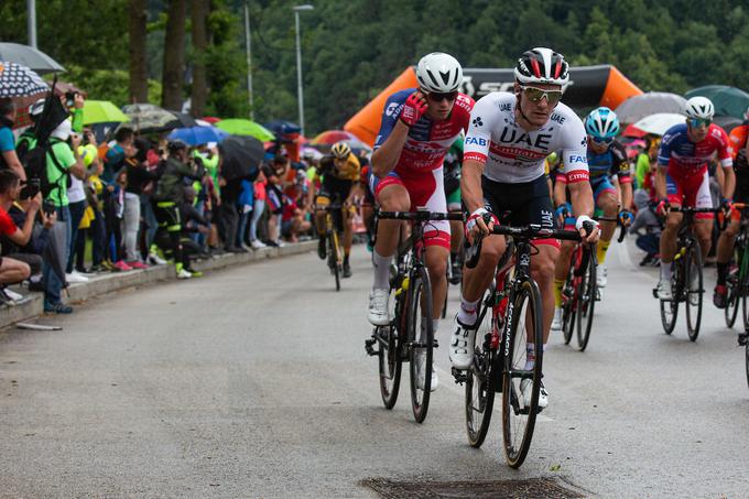 Jan Polanc, ki je v nedeljo poskrbel za veliko otroško veselje, je dirko zaključil na šestem mestu. | Foto: Peter Podobnik/Sportida