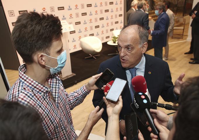 Predsednik La Lige Javier Tebas: Superliga bi pomenila propad La Lige. | Foto: Guliverimage/Vladimir Fedorenko