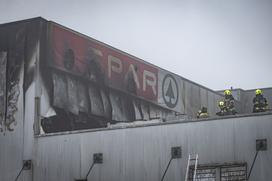 Požar SPAR Letališka.