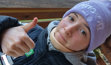 Obetavna skakalka Tina Erzar ima dobre novice glede svojega zdravstvenega stanja