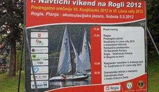 Rogla tokrat namesto smučanja v znamenju jadranja