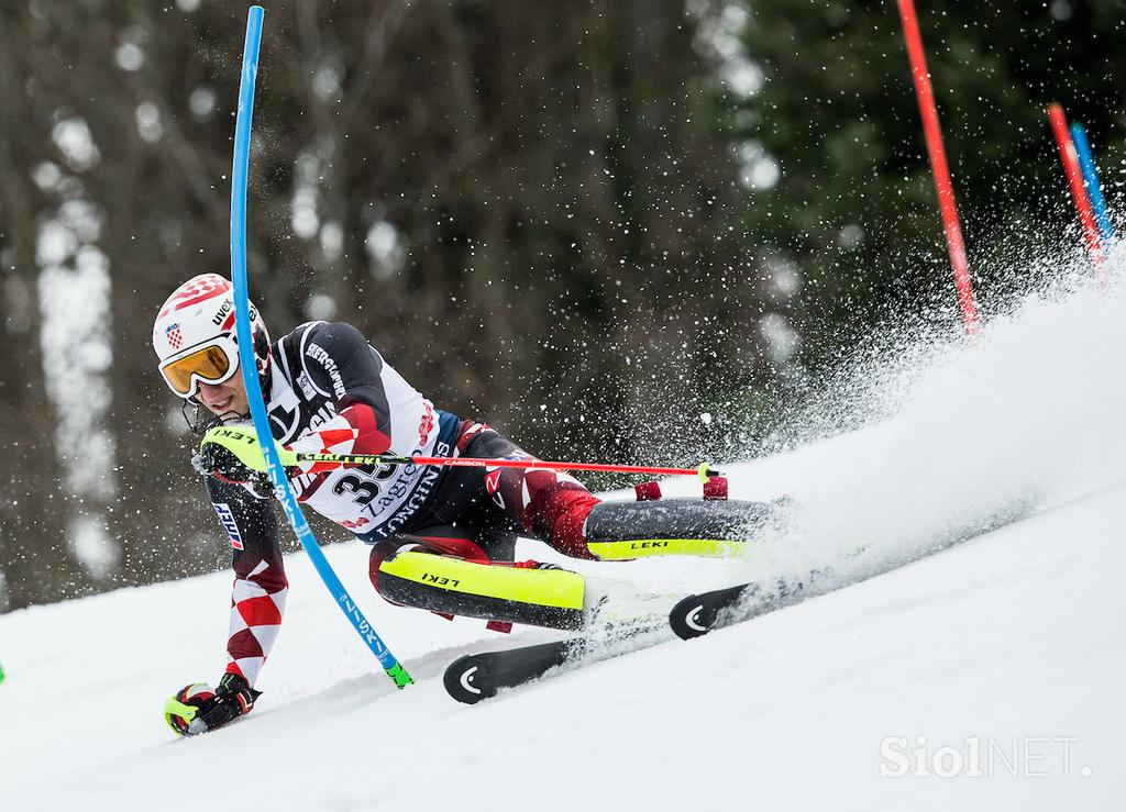 Slijeme moški slalom 2018