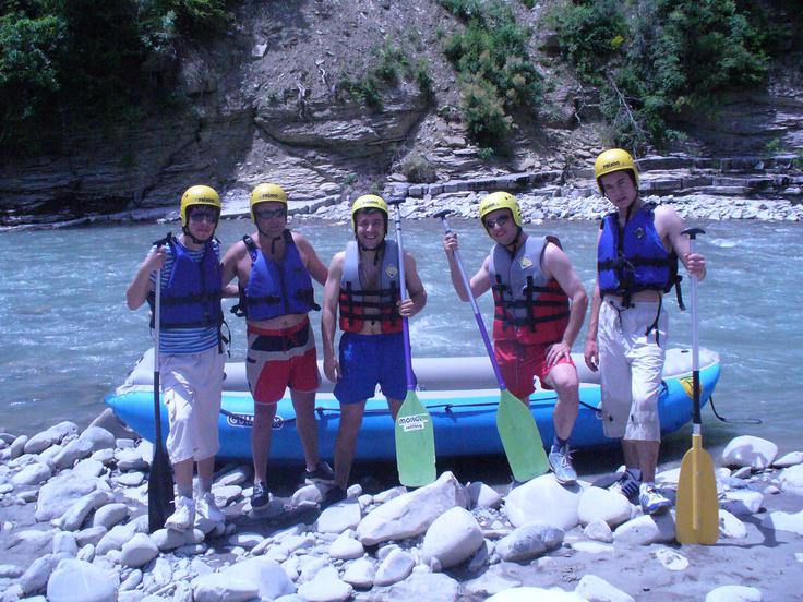 Rafting z legendo NK Maribor. | Foto: 