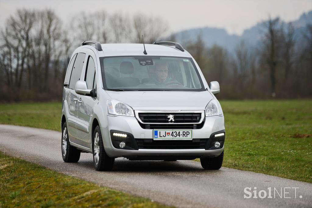 Peugeot partner - fotogalerija testnega vozila