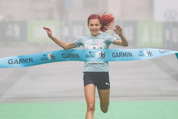 Klara Lukan drugič letos tekla državni rekord