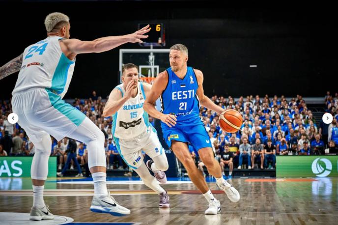 Estonija, Slovenija | Slovenci doživeli hud poraz. | Foto FIBA
