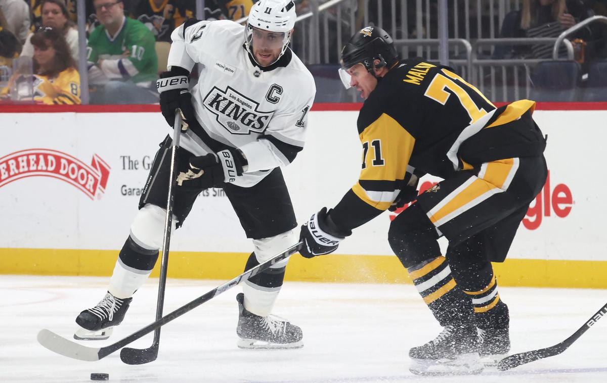 Los Angeles Kings, Anže Kopitar | Los Angeles Kings je s 3:2 zmagal pri Pittsburghu, na 1:1 je izenačil Anže Kopitar. | Foto Reuters