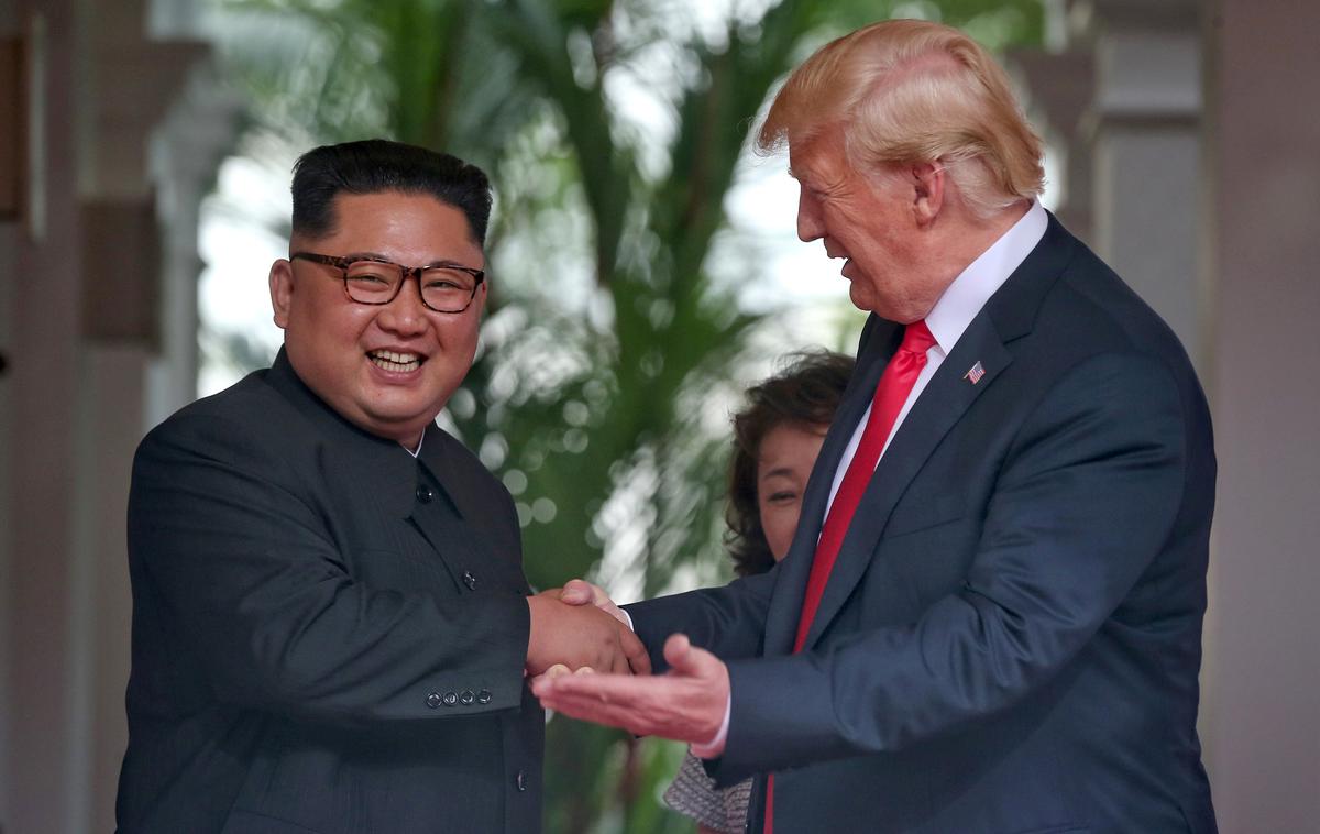 Kim Jong-un in Donald Trump | Foto Reuters