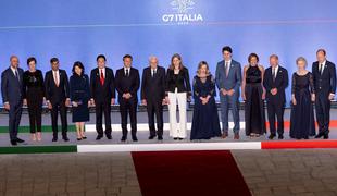 Voditelji skupine G7 danes o vojni v Gazi in migracijah