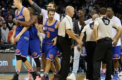 Drama v ligi NBA: Latvijec s sanjsko trojko šokiral Charlotte, a se ni dolgo veselil (video)