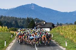 Mohorič na L'Etape Slovenia spodbujal več kot tisoč kolesarjev