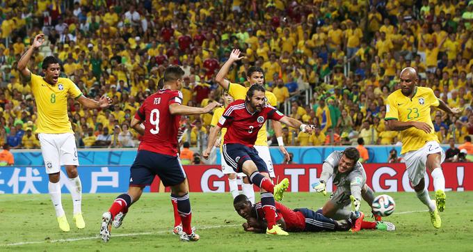 Kolumbija je najdlje na svetovnih prvenstvih prišla pred štirimi leti, ko je bila v četrtfinalu. | Foto: Reuters