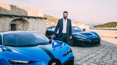 Bugatti kmalu povsem hrvaški? Mate Rimac ga želi zase. #foto
