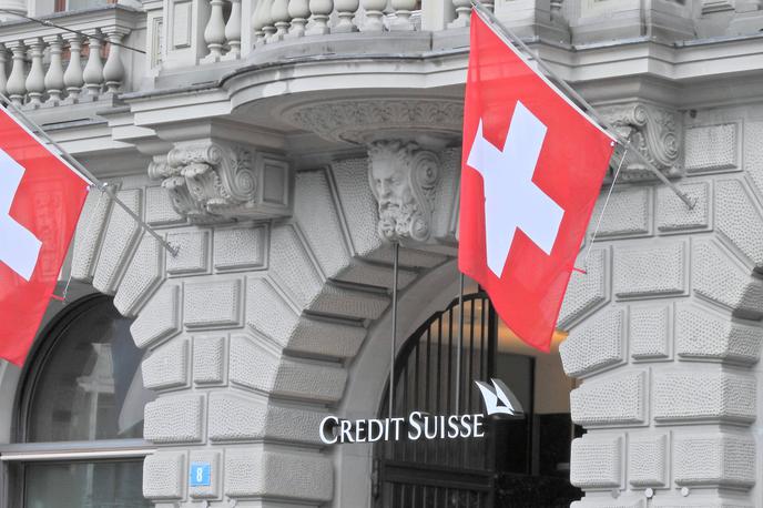 Credit Suisse | Credit Suisse je veljala za eno od približno 30 bank na svetu, ki veljajo za prevelike, da bi propadle, saj so zelo pomembne za mednarodni bančni sistem. | Foto Guliverimage