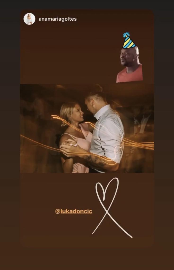 Luka Dončić čestitke Instagram | Foto: 
