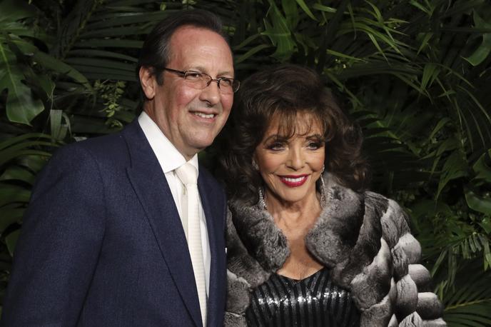 Joan Collins Percy Gibson | Foto Guliverimage/AP
