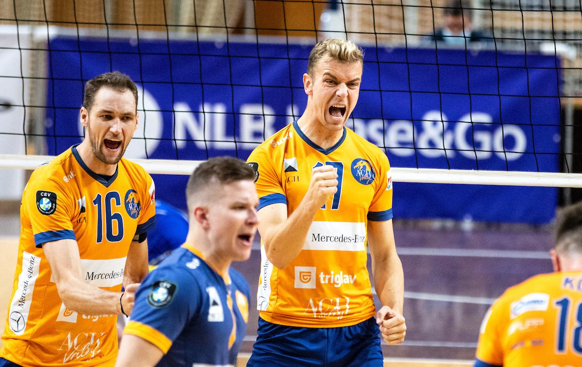 ACH Volley OK Merkur Maribor | ACH Volley je Mariborčane ustavil tudi v Tivoliju. | Foto Matic Klanšek Velej/Sportida