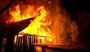 Požar blizu Polzele uničil priljubljeno lokacijo za poroke