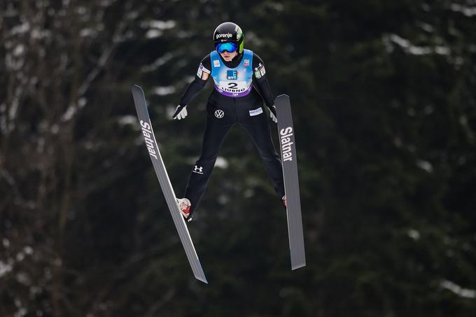 16-letna Slovenka Mia Ingolič si je zagotovila prve točke za svetovni pokal v karieri. | Foto: Grega Valančič