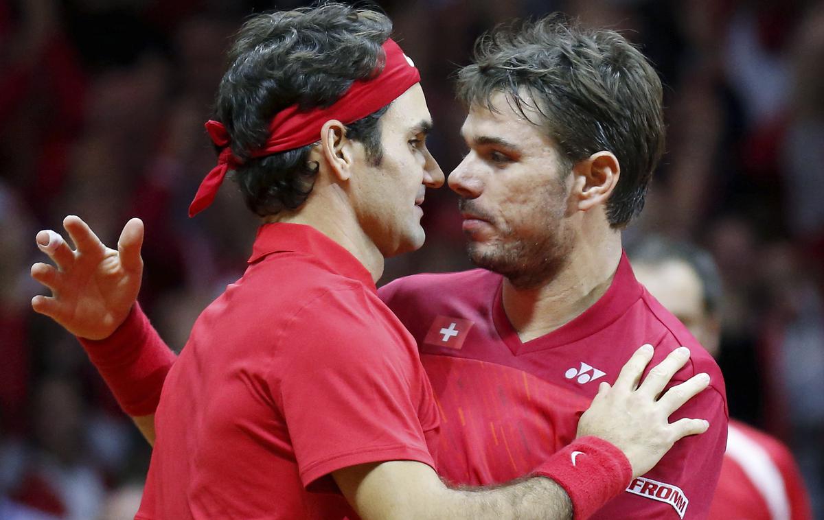 Roger Federer Stan Wawrinka | Foto Reuters