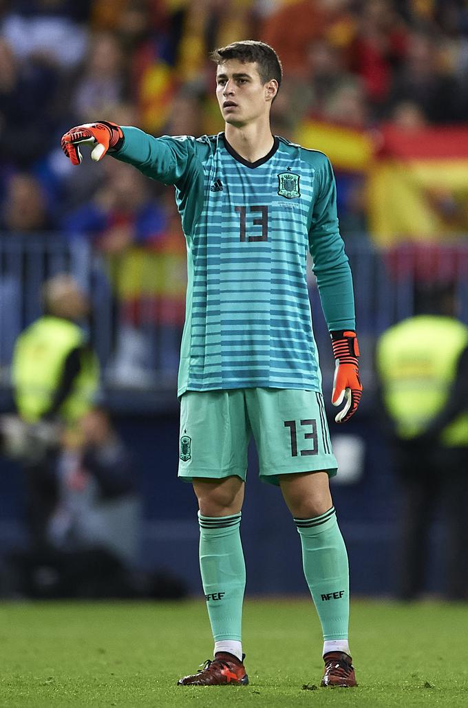 Mladi Bask je za špansko izbrano vrsto branil le enkrat, lani na dvoboju proti Kostariki (5:0). | Foto: Guliverimage/Getty Images