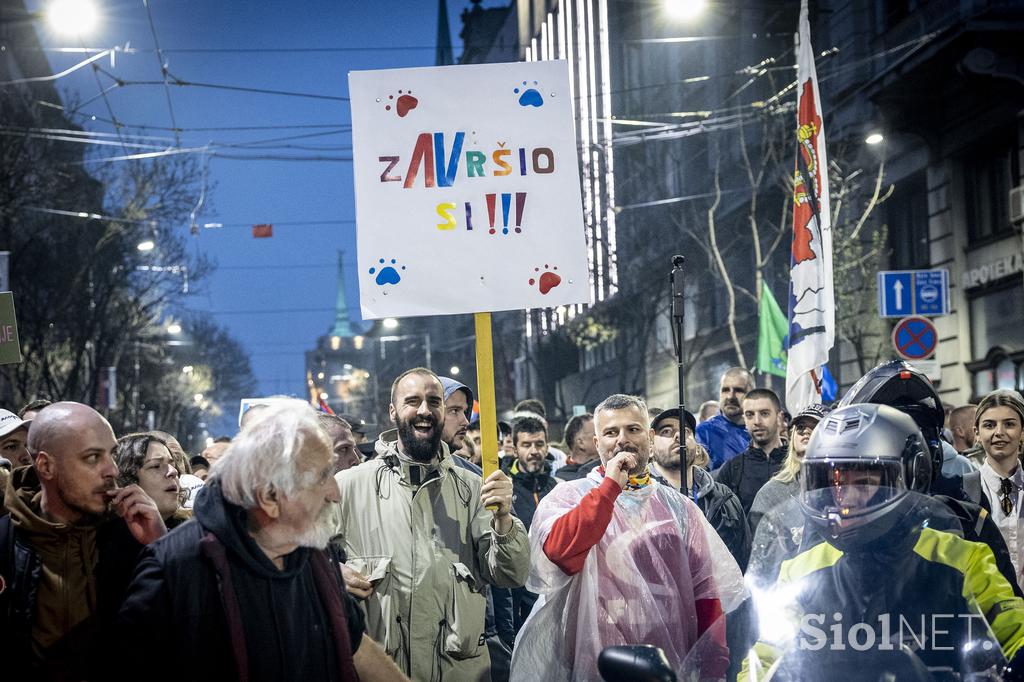 Protesti Beograd 15.03