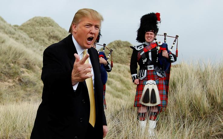 Donald Trump na Škotskem Donald Trump na Škotskem | Foto: Reuters