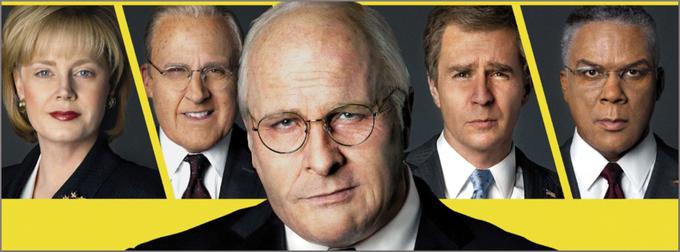 Neprepoznavni Christian Bale v vlogi Dicka Cheneyja, najvplivnejšega podpredsednika v zgodovini ZDA. Zlati globus za najboljšega igralca v muzikalu ali komediji in šest drugih nominacij za oskarja. • V sredo, 17. 2., ob 11.20 na Cinemax 2.* │ Tudi na HBO OD/GO. | Foto: 