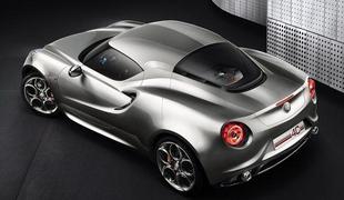 Prestižna nagrada za študijo alfe romeo 4C