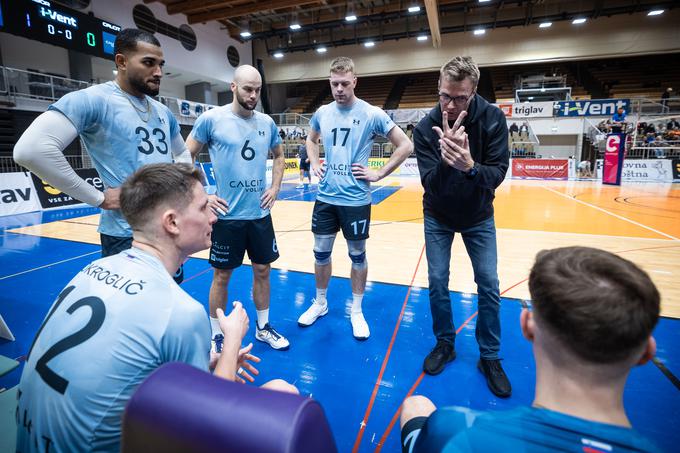 i-vent Maribor : Calcit Volleyball, Gašper Ribič | Foto: Jure Banfi