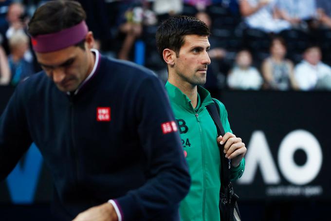 Federer je svoj zadnji dvoboj odigral proti Novaku Đokoviću lani na OP Avstralije. | Foto: Gulliver/Getty Images