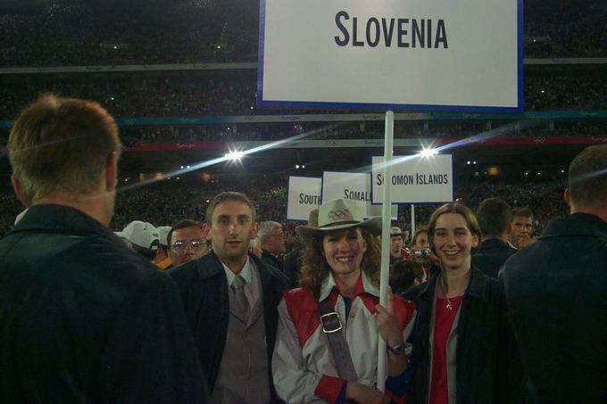 Maja je bila prva slovenska igralka badmintona, ki se je uvrstila na olimpijske igre (Sydney 2000). Brat Andrej jo je spremljal kot trener. | Foto: osebni arhiv/Lana Kokl
