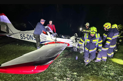 V Avstriji nesreča slovenskega letala #foto