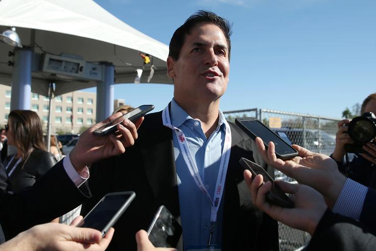 Mark Cuban je navdušen nad predstavami Luke Dončića. | Foto: Reuters