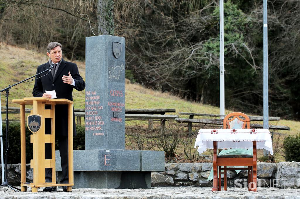 Geoss Vače Borut Pahor predsednik