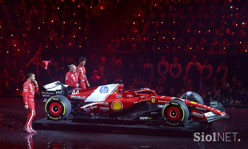 F1 predstavitev Ferrari