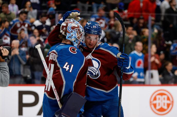 Colorado Avalanche | Hokejisti Colorado Avalanche so s 4:2 premagali Vegas Golden Knights in so zdaj drugi na lestvici lige NHL. | Foto Reuters