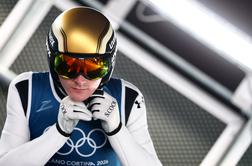 Prevc zablestel, nato pa predčasno pospravil smuči