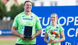 Tina Šutej in Kristjan Čeh najboljša slovenska atleta leta
