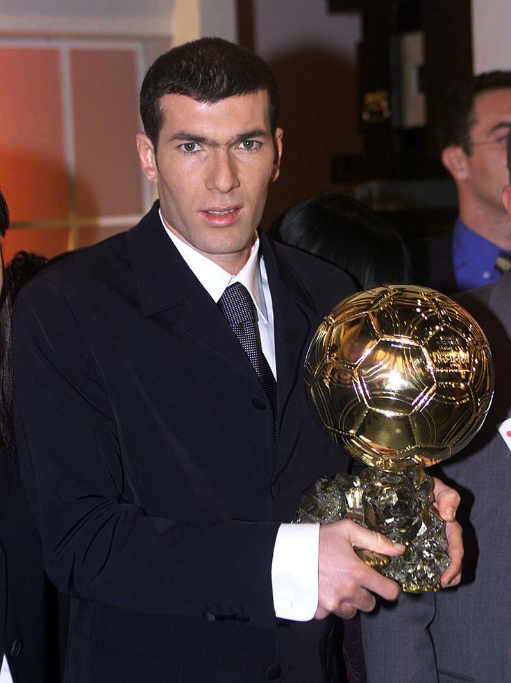 Zinedine Zidane Leta 1998 je dobil zlato žogo. | Foto: Reuters