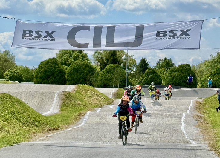 Prva tekma slovenskega pokala BMX Race je letos potekala v Mariboru, kjer so imeli že leta 1986 prvo progo BMX Race v nekdanji Jugoslaviji. | Foto: Gregor Pavšič